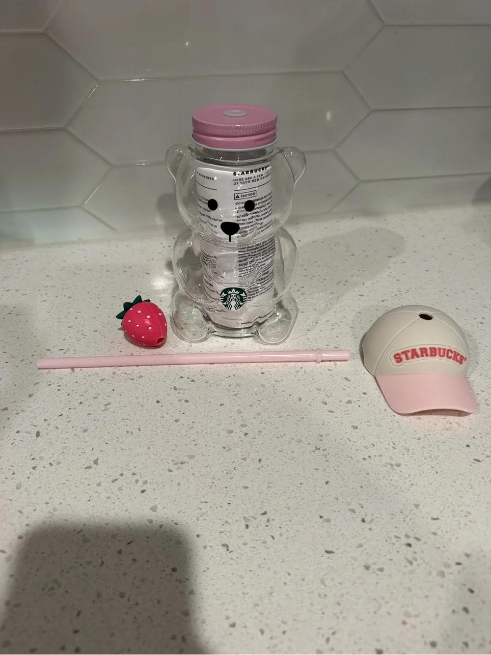 Starbucks clear bear